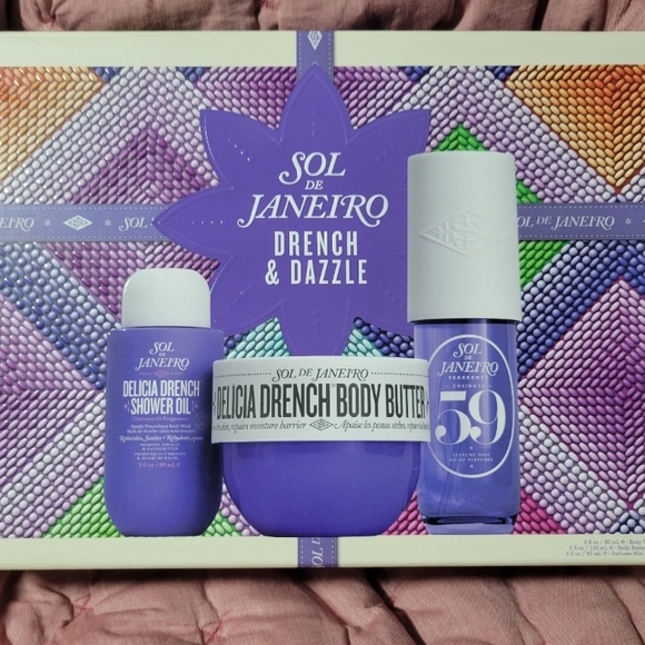 Sol de Janeiro Other - Sol de Janeiro 59 Drench & Dazzle Body Care Trio